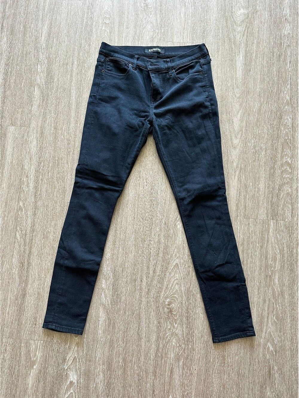 Express Women's black skinny jeans